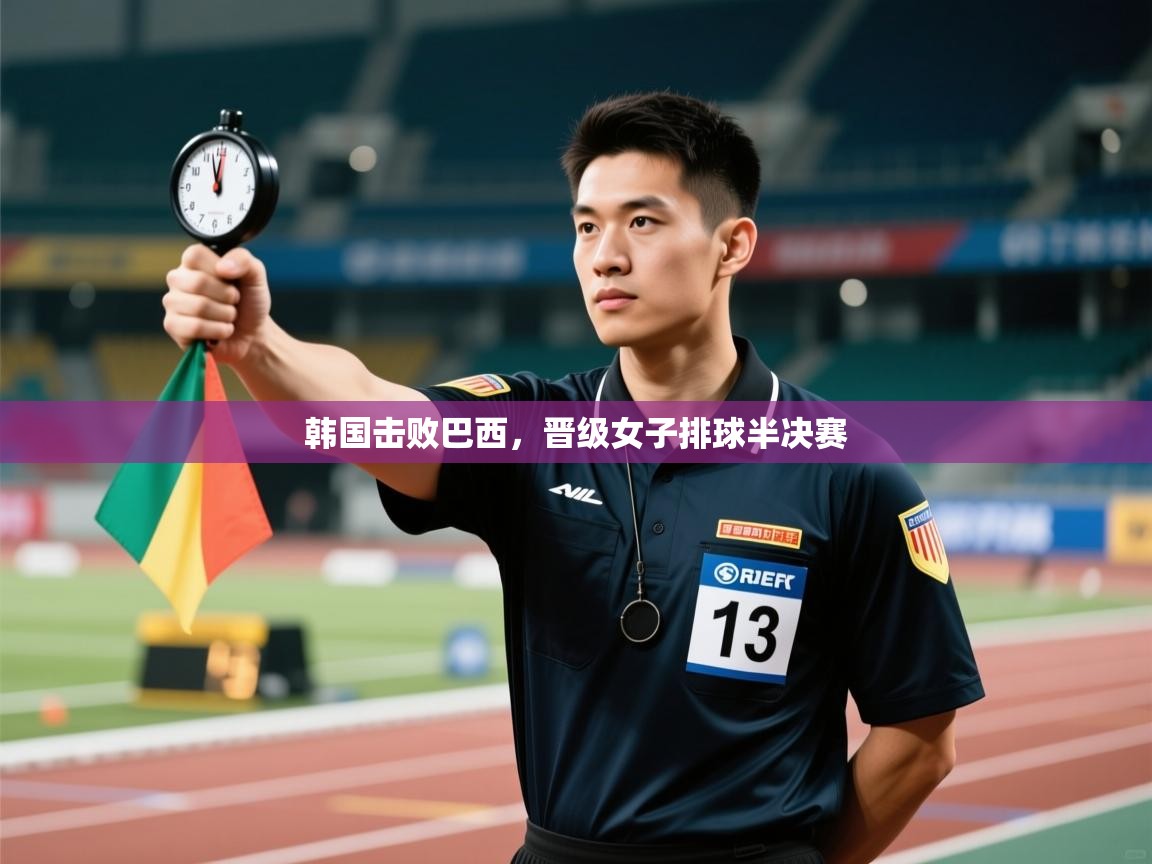 韩国击败巴西，晋级女子排球半决赛  第1张